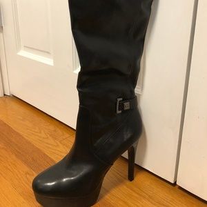 Guess Knee High Tall Stiletto Boots 9.5